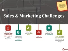 Sales And Marketing Challenges Ppt PowerPoint Presentation Styles Master Slide Sales And Marketing Challenges Ppt PowerPoint Presentation Styles Master Slide