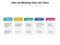 Sales And Marketing Goals With Tactics Ppt PowerPoint Presentation Gallery Brochure PDF Sales And Marketing Goals With Tactics Ppt PowerPoint Presentation Gallery Brochure PDF