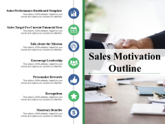 Sales Motivation Outline Ppt PowerPoint Presentation Icon