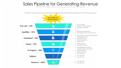 Sales Pipeline For Generating Revenue Ppt PowerPoint Presentation Icon Portfolio PDF Sales Pipeline For Generating Revenue Ppt PowerPoint Presentation Icon Portfolio PDF