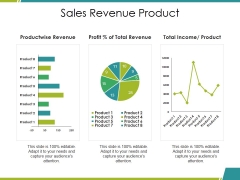 Sales Revenue Product Ppt PowerPoint Presentation Slides Visuals