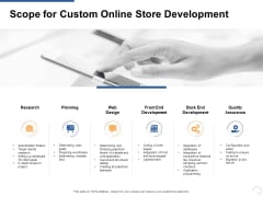 Scope For Custom Online Store Development Planning Ppt PowerPoint Presentation Summary Picture Scope For Custom Online Store Development Planning Ppt PowerPoint Presentation Summary Picture
