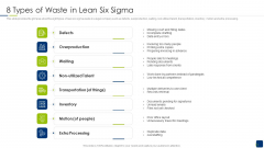 Scrum Statutory Management IT 8 Types Of Waste In Lean Six Sigma Rules PDF