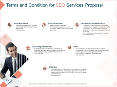 Search Engine Optimization Utilities Terms And Condition For SEO Services Proposal Professional PDF Search Engine Optimization Utilities Terms And Condition For SEO Services Proposal Professional PDF