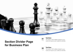 Section Divider Page For Business Plan Ppt PowerPoint Presentation Ideas Format Ideas PDF Section Divider Page For Business Plan Ppt PowerPoint Presentation Ideas Format Ideas PDF