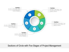 Sections Of Circle With Five Stages Of Project Management Ppt PowerPoint Presentation Show Graphics Template PDF Sections Of Circle With Five Stages Of Project Management Ppt PowerPoint Presentation Show Graphics Template PDF