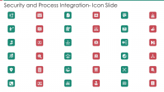 Security And Process Integration Icon Slide Background PDF Security And Process Integration Icon Slide Background PDF