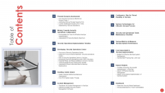 Security Functioning Centre Table Of Contents Ppt Professional Graphic Tips PDF Security Functioning Centre Table Of Contents Ppt Professional Graphic Tips PDF