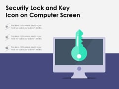 Security Lock And Key Icon On Computer Screen Ppt PowerPoint Presentation Show Objects PDF Security Lock And Key Icon On Computer Screen Ppt PowerPoint Presentation Show Objects PDF