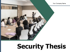 Security Thesis Process Research Introduction Ppt PowerPoint Presentation Complete Deck