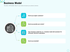 Seed Capital Business Model Ppt PowerPoint Presentation Icon Outline PDF Seed Capital Business Model Ppt PowerPoint Presentation Icon Outline PDF