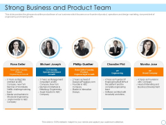 Seed Funding Pitch Deck Strong Business And Product Team Structure PDF Seed Funding Pitch Deck Strong Business And Product Team Structure PDF