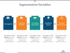 Segmentation Variables Ppt PowerPoint Presentation Ideas Design Ideas