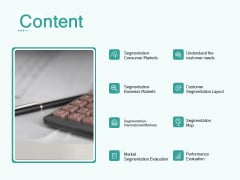 Segmenting User Market Content Ppt PowerPoint Presentation Summary Rules PDF Segmenting User Market Content Ppt PowerPoint Presentation Summary Rules PDF