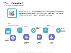 Selenium Automation Testing What Is Selenium Ppt File Inspiration PDF Selenium Automation Testing What Is Selenium Ppt File Inspiration PDF