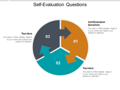 Self Evaluation Questions Ppt PowerPoint Presentation Slides Tips Cpb Self Evaluation Questions Ppt PowerPoint Presentation Slides Tips Cpb