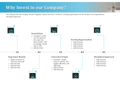 Series A Funding For Start Up Why Invest In Our Company Brochure PDF Series A Funding For Start Up Why Invest In Our Company Brochure PDF