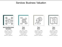 Services Business Valuation Ppt PowerPoint Presentation Pictures Design Templates Cpb