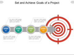 Set And Achieve Goals Of A Project Ppt PowerPoint Presentation Gallery Examples