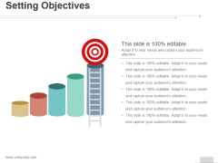 Setting Objectives Ppt PowerPoint Presentation Ideas