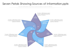 Seven Petals Showing Sources Of Information Ppt PowerPoint Presentation Pictures Smartart PDF Seven Petals Showing Sources Of Information Ppt PowerPoint Presentation Pictures Smartart PDF
