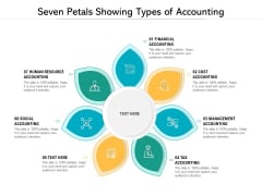 Seven Petals Showing Types Of Accounting Ppt PowerPoint Presentation Layouts Deck PDF Seven Petals Showing Types Of Accounting Ppt PowerPoint Presentation Layouts Deck PDF