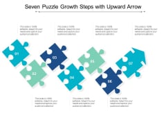 Seven Puzzle Growth Steps With Upward Arrow Ppt Powerpoint Presentation Ideas Sample Seven Puzzle Growth Steps With Upward Arrow Ppt Powerpoint Presentation Ideas Sample