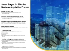 Seven Stages For Effective Business Acquisition Process Ppt PowerPoint Presentation Gallery Good PDF Seven Stages For Effective Business Acquisition Process Ppt PowerPoint Presentation Gallery Good PDF