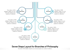 Seven Steps Layout For Branches Of Philosophy Ppt PowerPoint Presentation File Templates PDF Seven Steps Layout For Branches Of Philosophy Ppt PowerPoint Presentation File Templates PDF