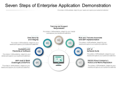 Seven Steps Of Enterprise Application Demonstration Ppt PowerPoint Presentation Inspiration Structure Seven Steps Of Enterprise Application Demonstration Ppt PowerPoint Presentation Inspiration Structure