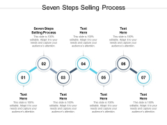 Seven Steps Selling Process Ppt PowerPoint Presentation Icon Show Cpb Pdf Seven Steps Selling Process Ppt PowerPoint Presentation Icon Show Cpb Pdf