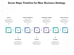 Seven Steps Timeline For New Business Strategy Ppt PowerPoint Presentation Diagram Templates PDF Seven Steps Timeline For New Business Strategy Ppt PowerPoint Presentation Diagram Templates PDF
