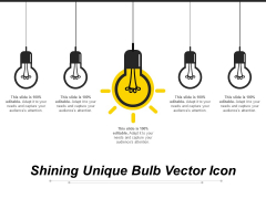 Shining Unique Bulb Vector Icon Ppt PowerPoint Presentation Styles Design Templates PDF Shining Unique Bulb Vector Icon Ppt PowerPoint Presentation Styles Design Templates PDF