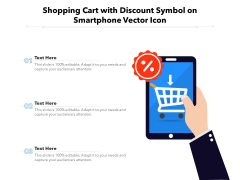 Shopping Cart With Discount Symbol On Smartphone Vector Icon Ppt PowerPoint Presentation Portfolio Ideas PDF Shopping Cart With Discount Symbol On Smartphone Vector Icon Ppt PowerPoint Presentation Portfolio Ideas PDF