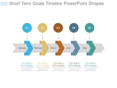 Short Term Goals Timeline Powerpoint Shapes Short Term Goals Timeline Powerpoint Shapes