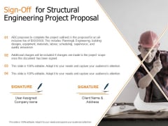 Sign Off For Structural Engineering Project Proposal Ppt Portfolio Objects PDF Sign Off For Structural Engineering Project Proposal Ppt Portfolio Objects PDF