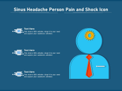 Sinus Headache Person Pain And Shock Icon Ppt PowerPoint Presentation File Vector PDF Sinus Headache Person Pain And Shock Icon Ppt PowerPoint Presentation File Vector PDF
