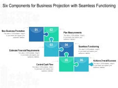 Six Components For Business Projection With Seamless Functioning Ppt PowerPoint Presentation Gallery Smartart Six Components For Business Projection With Seamless Functioning Ppt PowerPoint Presentation Gallery Smartart