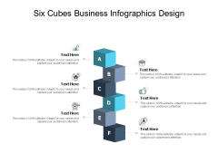 Six Cubes Business Infographics Design Ppt PowerPoint Presentation Outline Ideas Six Cubes Business Infographics Design Ppt PowerPoint Presentation Outline Ideas