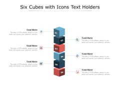 Six Cubes With Icons Text Holders Ppt PowerPoint Presentation Visual Aids Styles Six Cubes With Icons Text Holders Ppt PowerPoint Presentation Visual Aids Styles