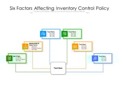Six Factors Affecting Inventory Control Policy Ppt PowerPoint Presentation Gallery Influencers PDF Six Factors Affecting Inventory Control Policy Ppt PowerPoint Presentation Gallery Influencers PDF