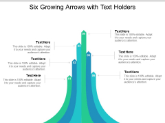 Six Growing Arrows With Text Holders Ppt PowerPoint Presentation Portfolio Gallery Six Growing Arrows With Text Holders Ppt PowerPoint Presentation Portfolio Gallery