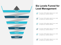 Six Levels Funnel For Lead Management Ppt PowerPoint Presentation Professional Six Levels Funnel For Lead Management Ppt PowerPoint Presentation Professional