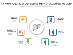 Six Major Causes Of Developing Fatty Liver Medical Problem Ppt PowerPoint Presentation Gallery Images PDF Six Major Causes Of Developing Fatty Liver Medical Problem Ppt PowerPoint Presentation Gallery Images PDF