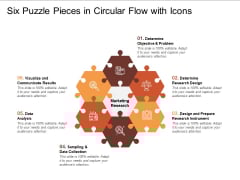 Six Puzzle Pieces In Circular Flow With Icons Ppt PowerPoint Presentation Icon Influencers Six Puzzle Pieces In Circular Flow With Icons Ppt PowerPoint Presentation Icon Influencers