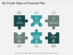 Six Puzzle Steps Of Financial Plan Ppt PowerPoint Presentation Portfolio Visuals Six Puzzle Steps Of Financial Plan Ppt PowerPoint Presentation Portfolio Visuals