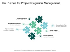 Six Puzzles For Project Integration Management Ppt PowerPoint Presentation Layouts Templates Six Puzzles For Project Integration Management Ppt PowerPoint Presentation Layouts Templates