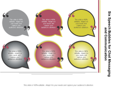 Six Speech Bubbles For Chat Messaging And Communication Ppt PowerPoint Presentation Model Templates Six Speech Bubbles For Chat Messaging And Communication Ppt PowerPoint Presentation Model Templates