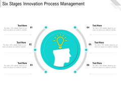 Six Stages Innovation Process Management Ppt PowerPoint Presentation File Information PDF Six Stages Innovation Process Management Ppt PowerPoint Presentation File Information PDF