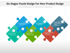 Six Stages Puzzle Design For New Product Design Ppt PowerPoint Presentation Layouts Example File PDF Six Stages Puzzle Design For New Product Design Ppt PowerPoint Presentation Layouts Example File PDF